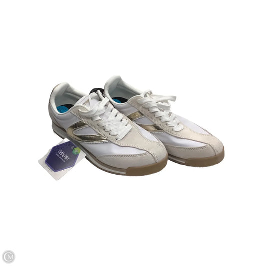 Shoes Athletic By Tretorn In Gold & White, Size: 7.5