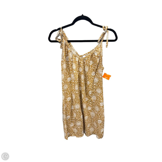 Dress Casual Short By Old Navy In Yellow, Size: S