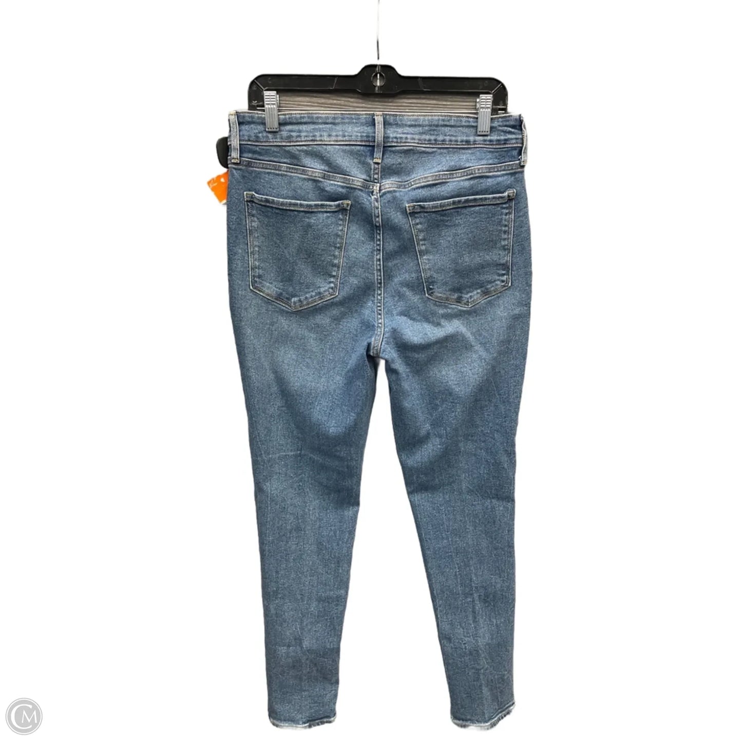 Jeans Skinny By Old Navy In Blue Denim, Size: 12