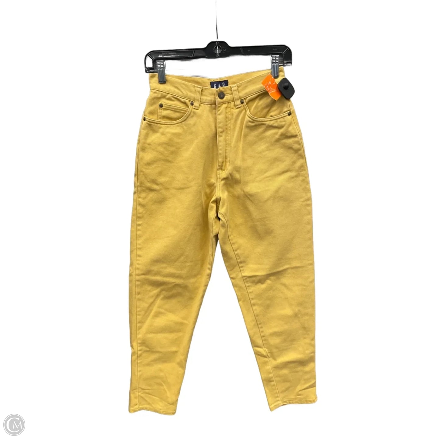 Jeans Straight By Gap In Yellow, Size: 6