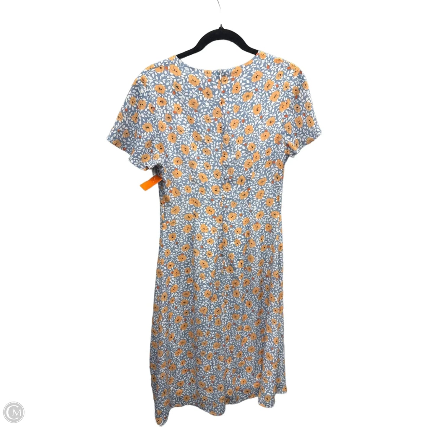Dress Casual Maxi By Clothes Mentor In Blue & Orange, Size: S