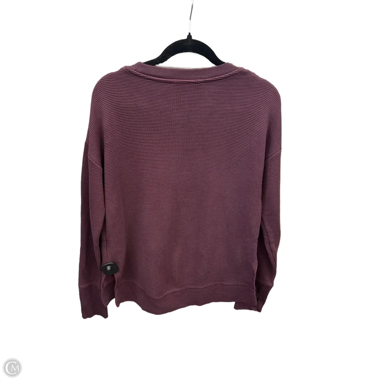 Athletic Top Long Sleeve Crewneck By Athleta In Purple, Size: S