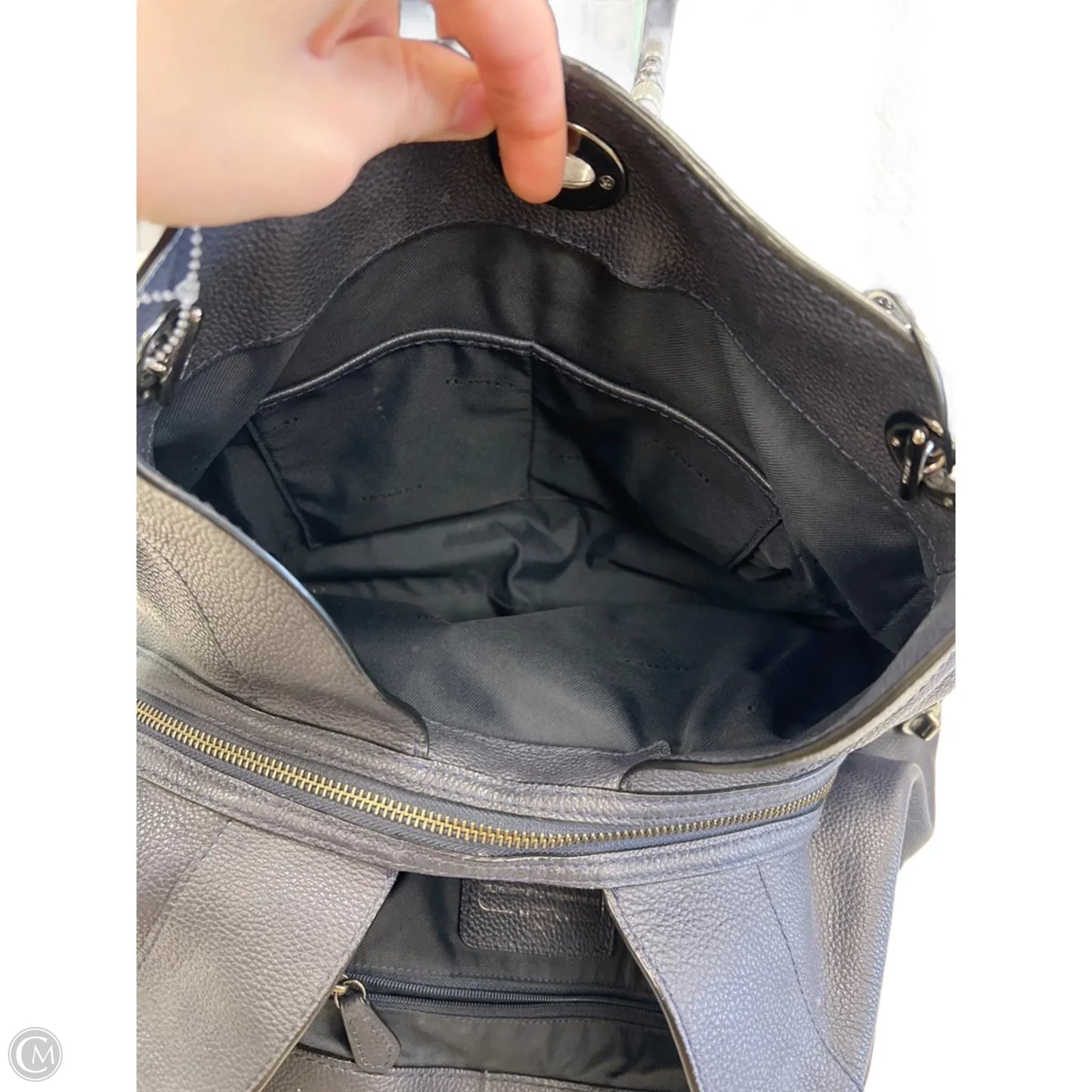 Handbag Designer By Coach, Size: Large