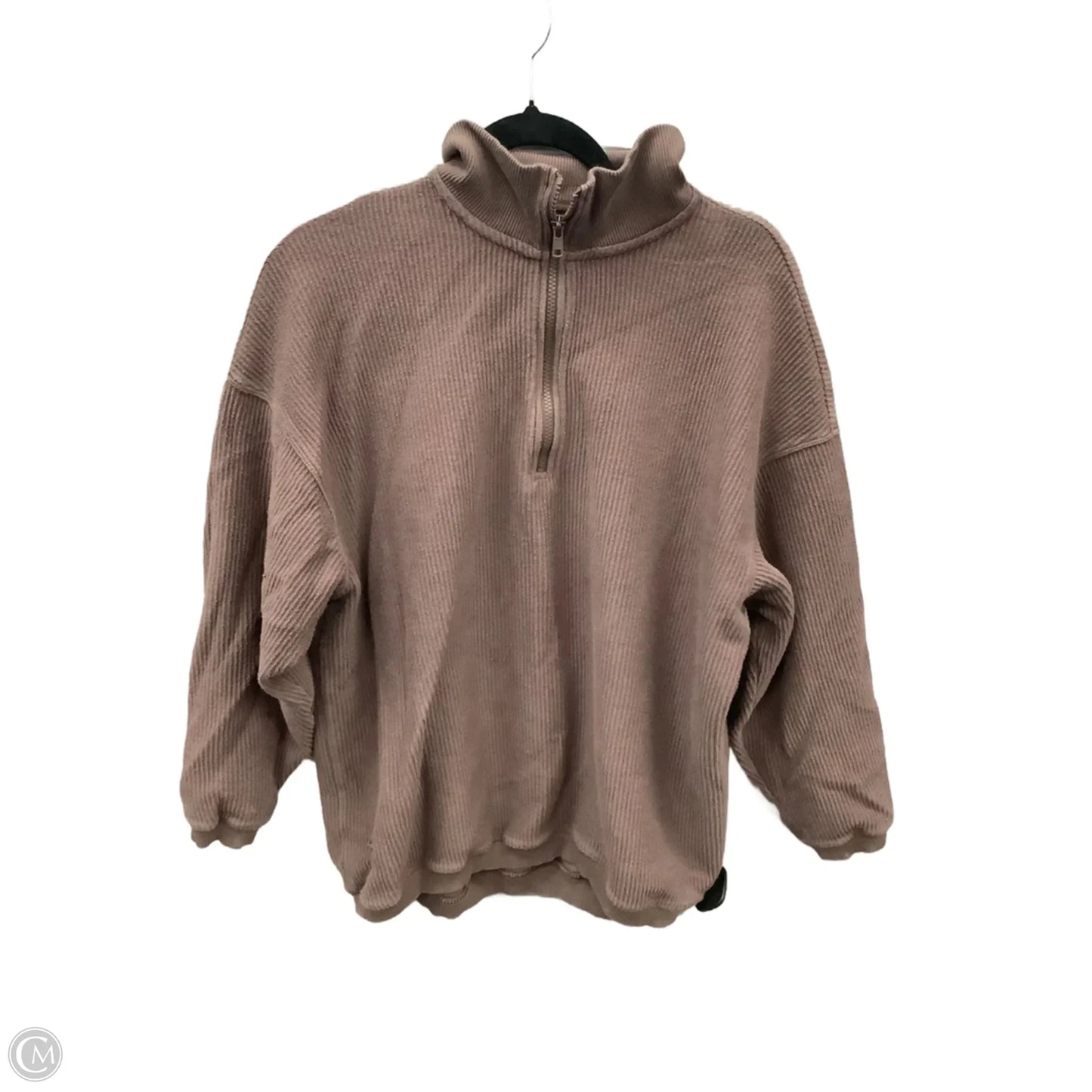 Top Long Sleeve By Aerie In Brown, Size: S