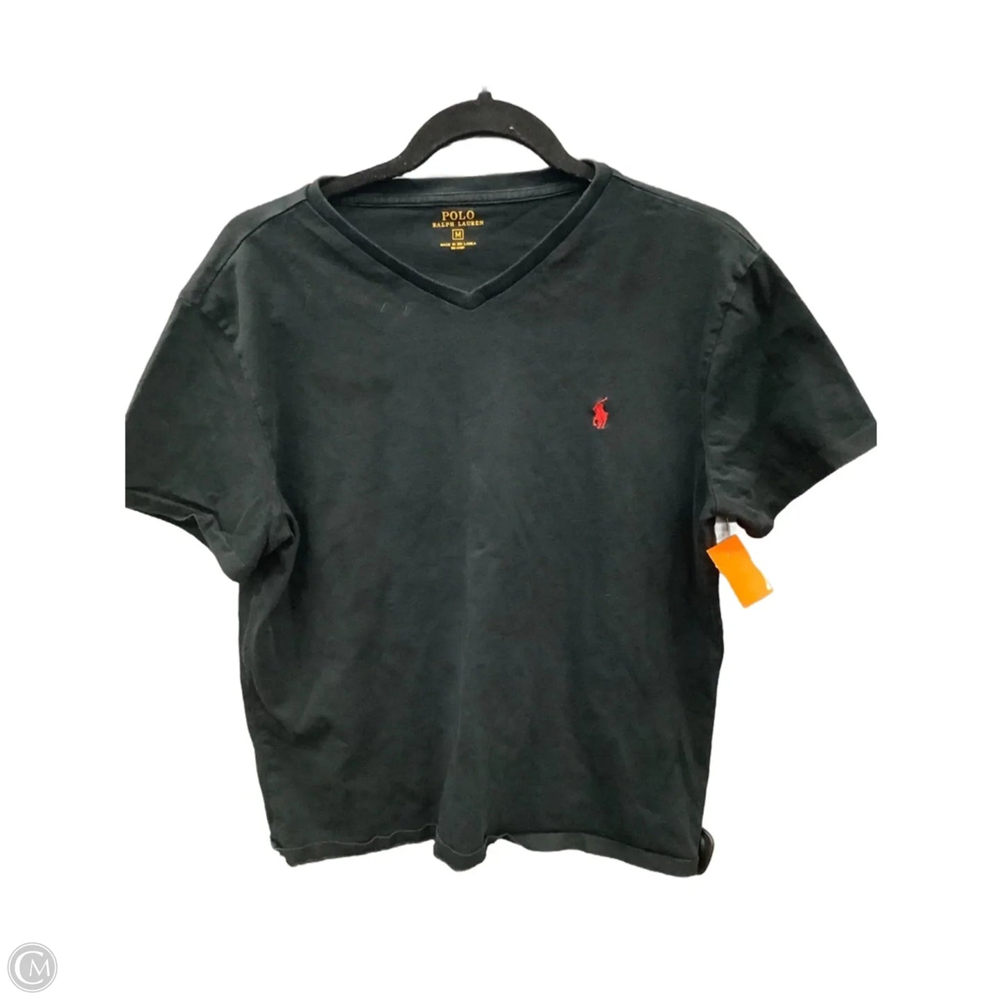 Top Short Sleeve Basic By Polo Ralph Lauren In Black, Size: M