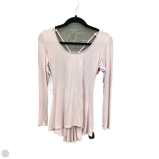 Top Long Sleeve By Venus In Purple, Size: S