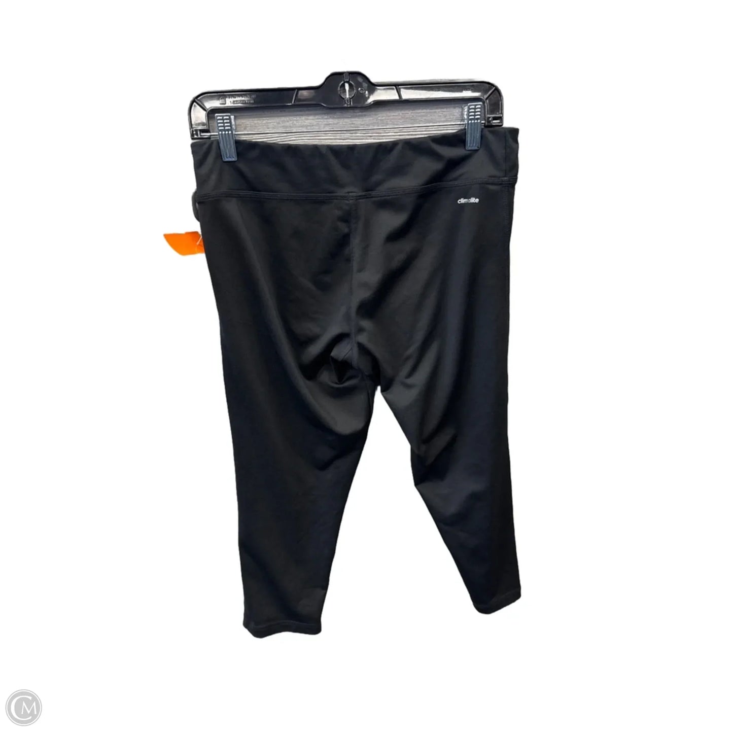 Athletic Capris By Adidas In Black, Size: M