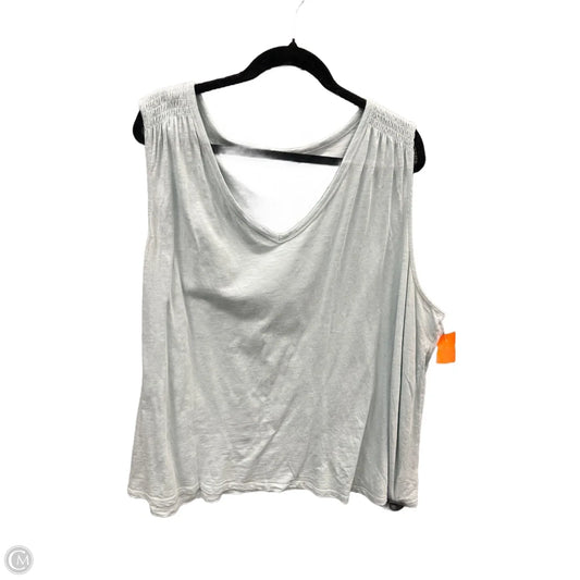 Top Sleeveless By Maurices In Blue, Size: 3x