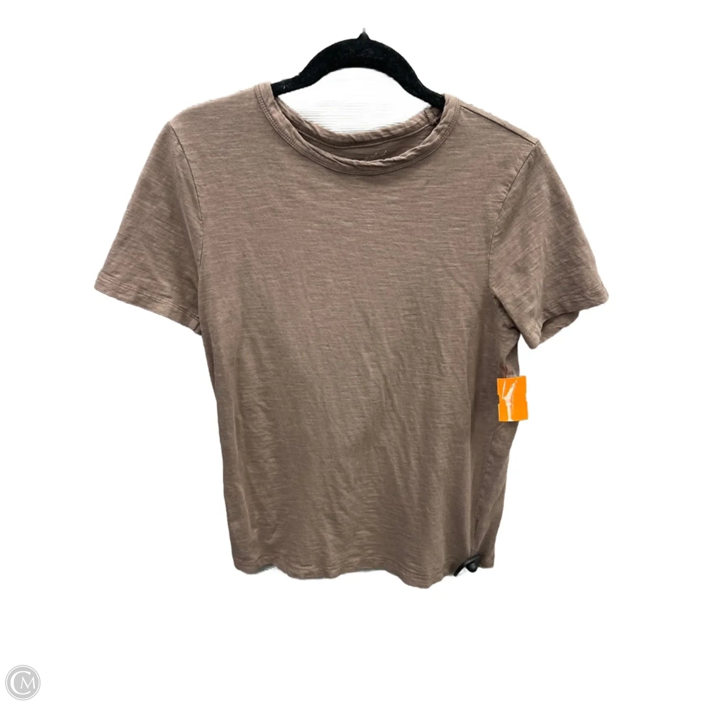 Top Short Sleeve By Universal Thread In Brown, Size: S