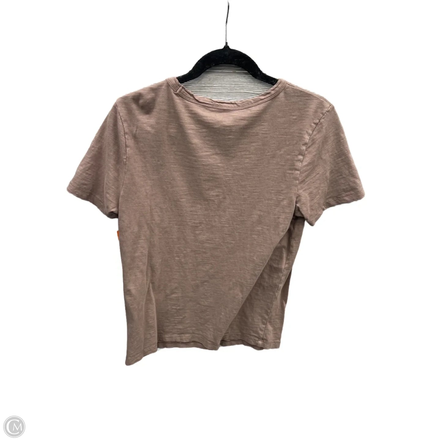 Top Short Sleeve By Universal Thread In Brown, Size: S