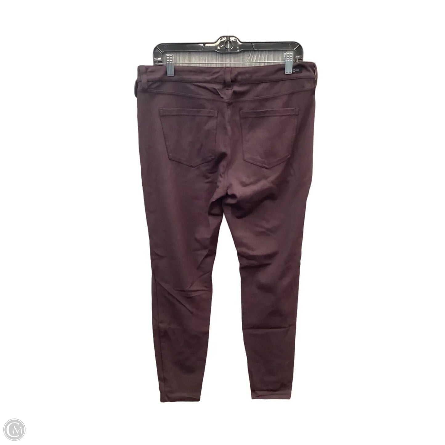 Jeans Jeggings By Liverpool In Maroon, Size: 12