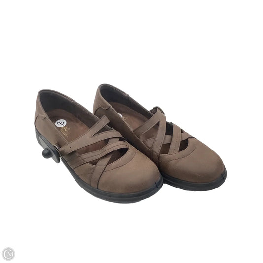 Shoes Flats By Easy Spirit In Brown, Size: 8