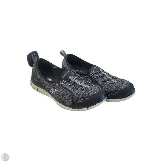 Shoes Flats By Skechers In Black, Size: 8