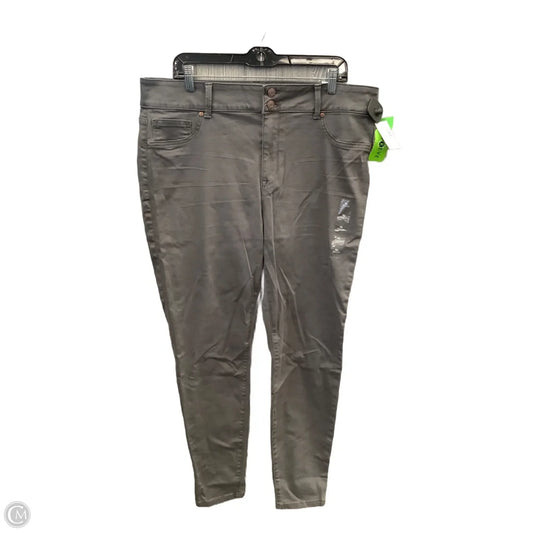 Jeans Jeggings By Maurices In Grey, Size: 14
