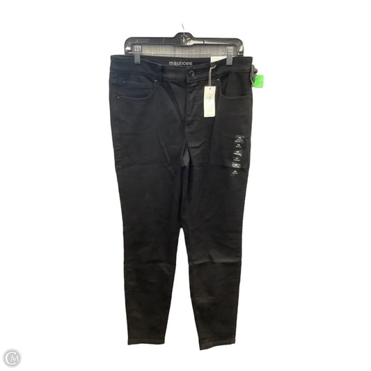 Jeans Skinny By Maurices In Black, Size: 14
