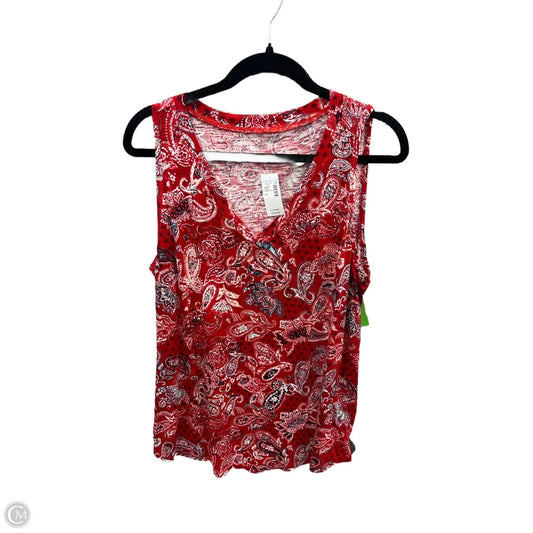 Tank Top By Maurices In Red, Size: Xl