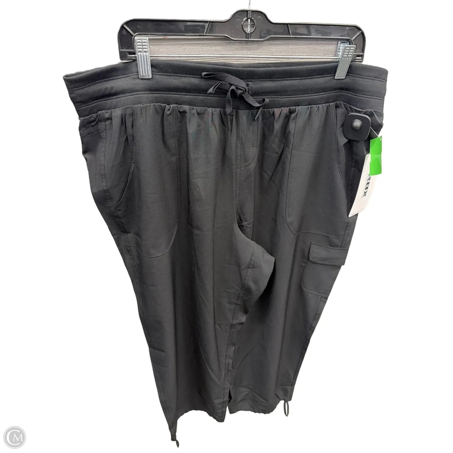 Athletic Capris By Rbx In Black, Size: Xl