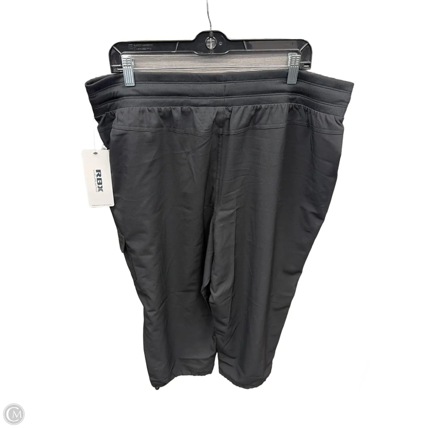 Athletic Capris By Rbx In Black, Size: Xl