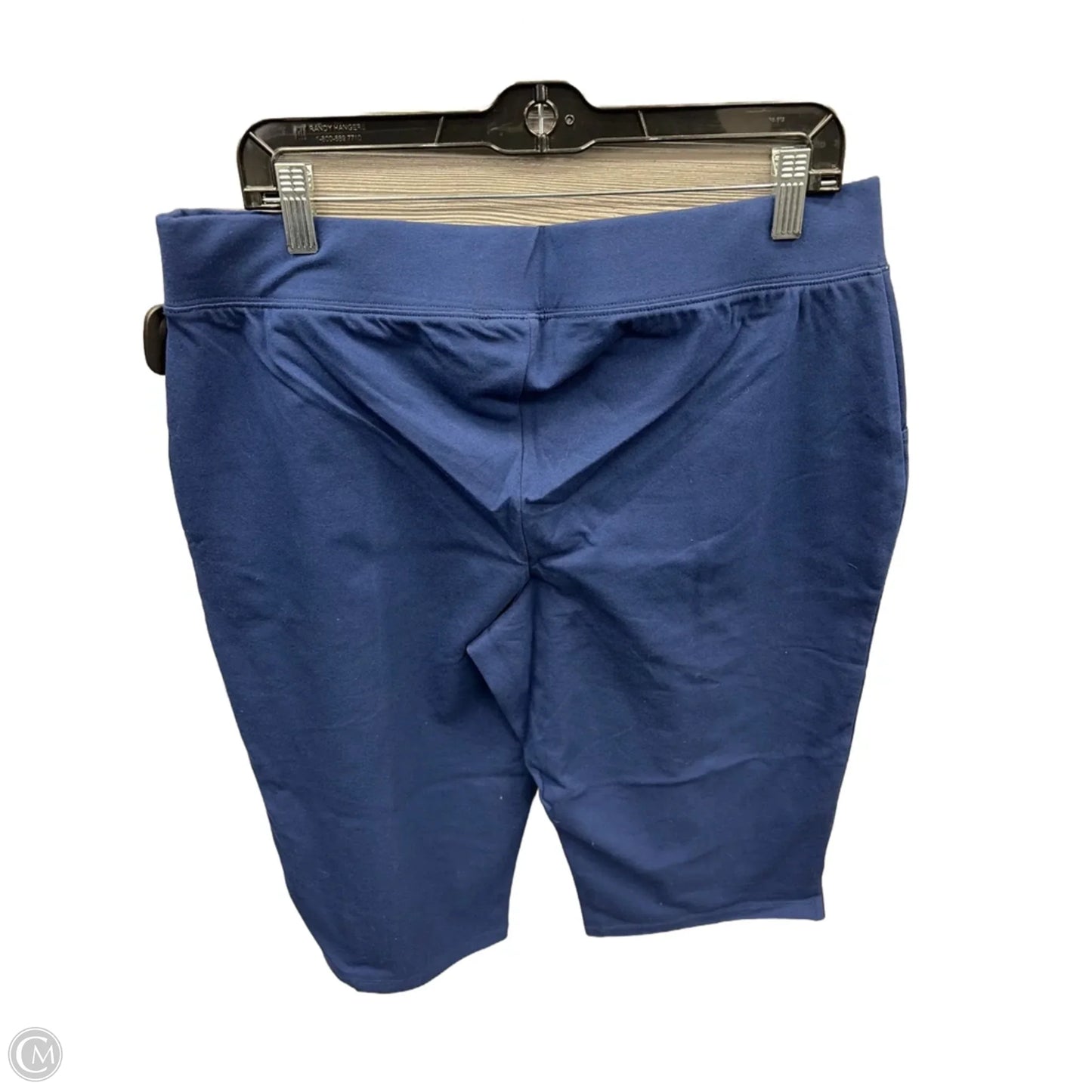 Athletic Capris By D&co. In Blue, Size: L