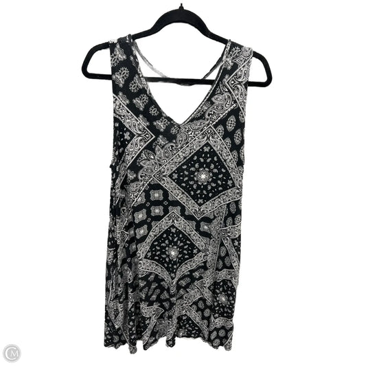 Dress Casual Short By Maurices In Black & White, Size: L