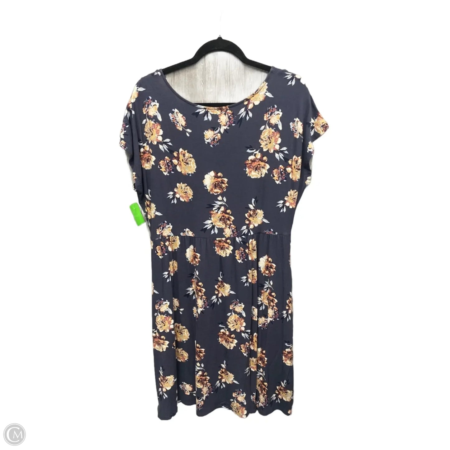Dress Casual Midi By Maurices In Floral Print, Size: Xl