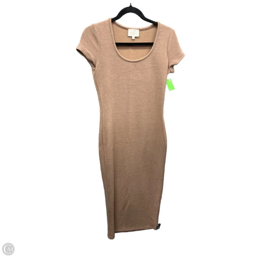 Dress Casual Midi By Bohme In Bronze, Size: S
