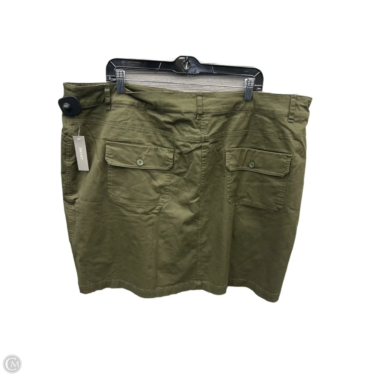 Skirt Midi By Cj Banks In Green, Size: 24