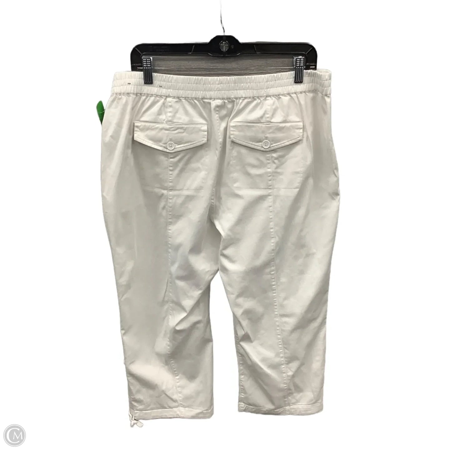 Capris By Soft Surroundings In White, Size: 12