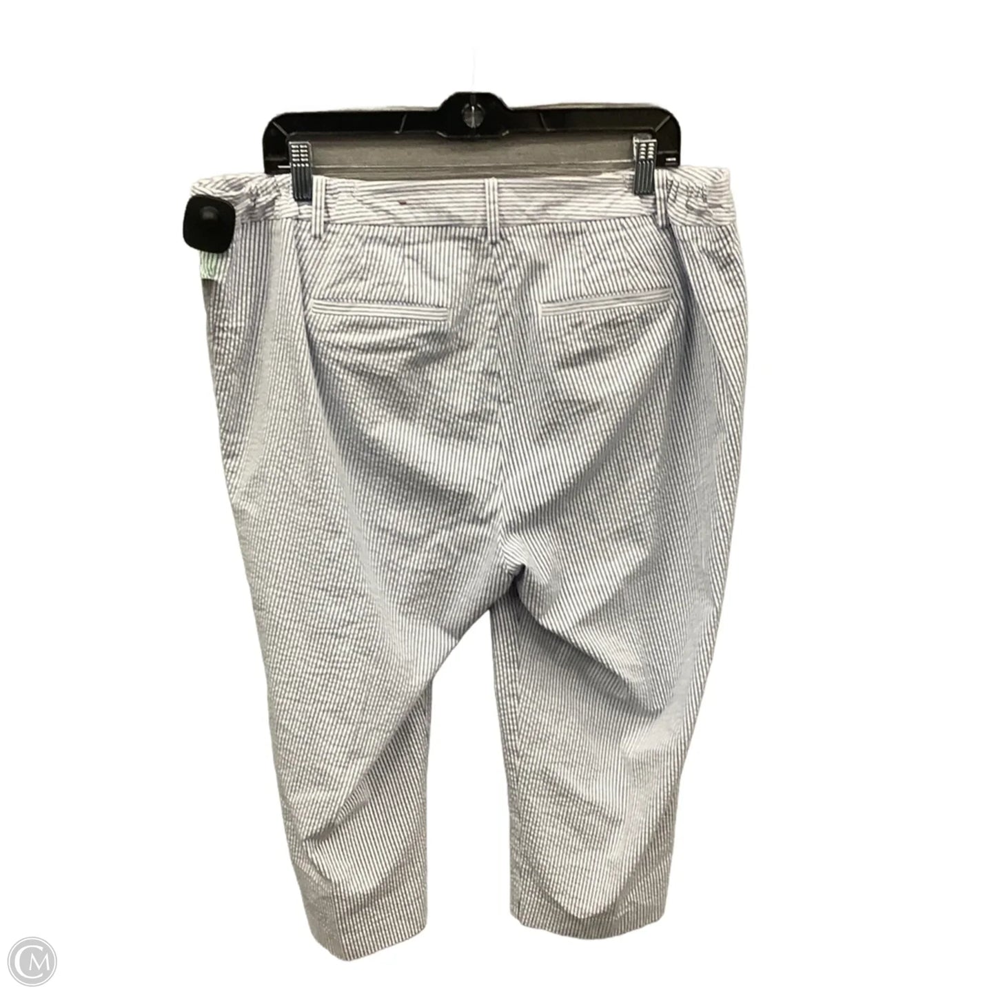 Capris By Talbots In Striped Pattern, Size: 14