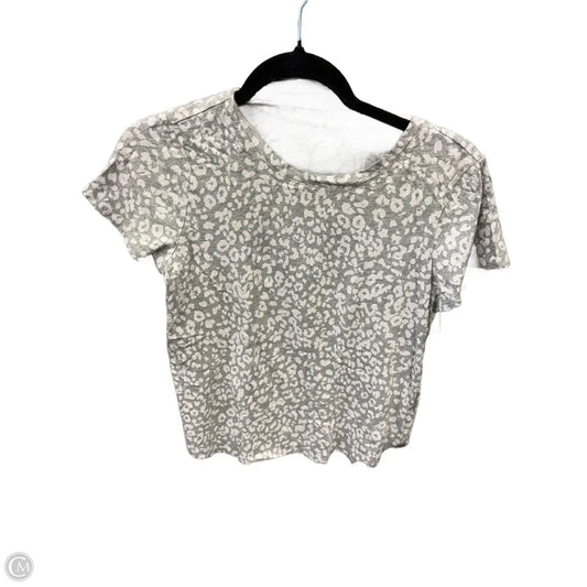 Top Short Sleeve By Old Navy In Leopard Print, Size: S