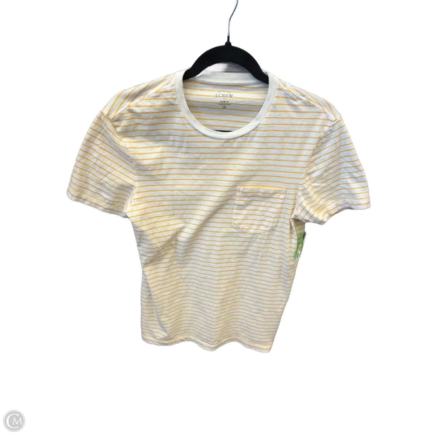 Top Short Sleeve By J. Crew In Striped Pattern, Size: S