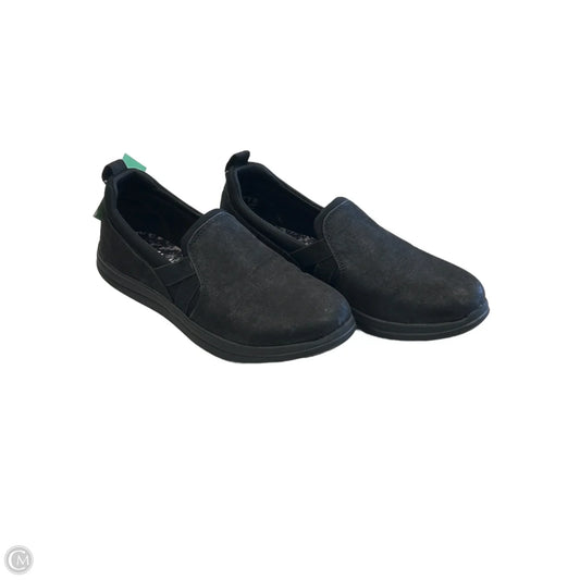 Shoes Flats By Clarks In Black, Size: 6