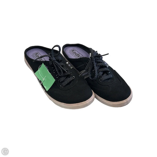 Shoes Flats By Keds In Black & Purple, Size: 7