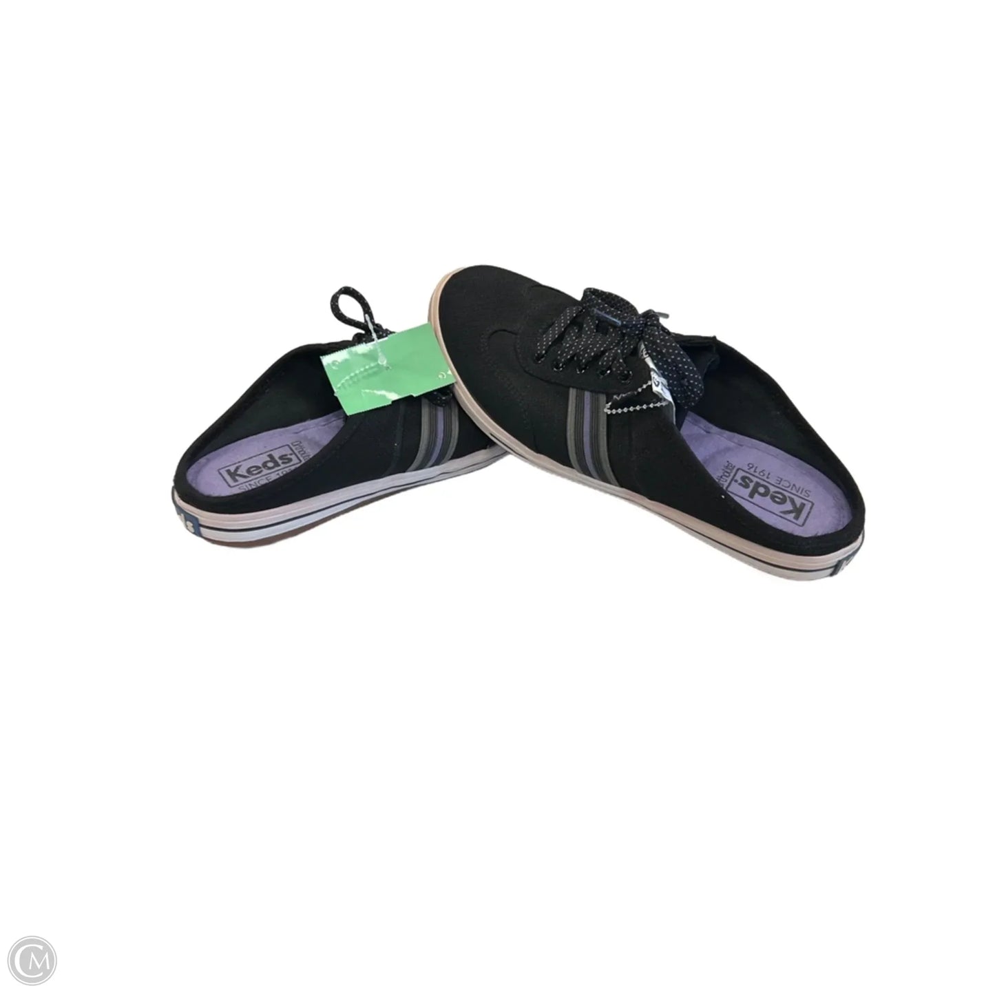 Shoes Flats By Keds In Black & Purple, Size: 7