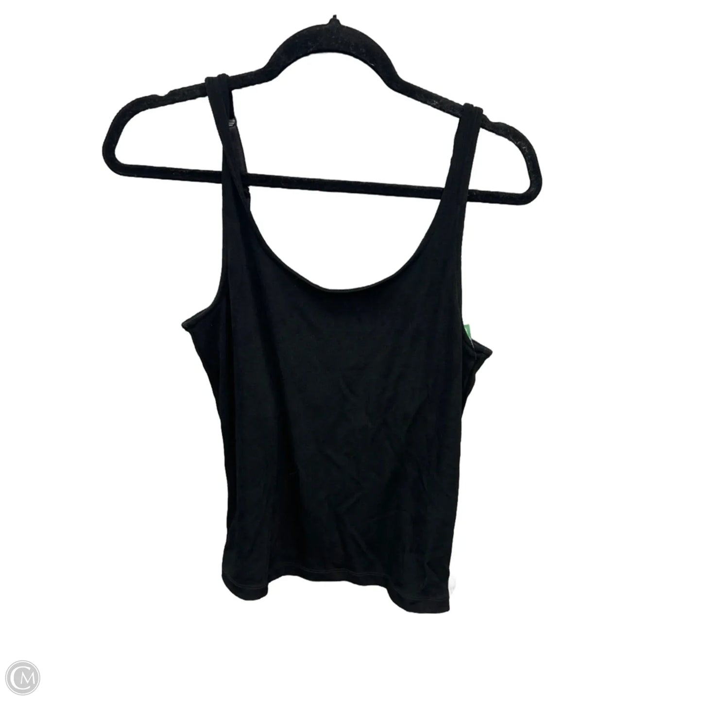Top Sleeveless By Chicos In Black, Size: M