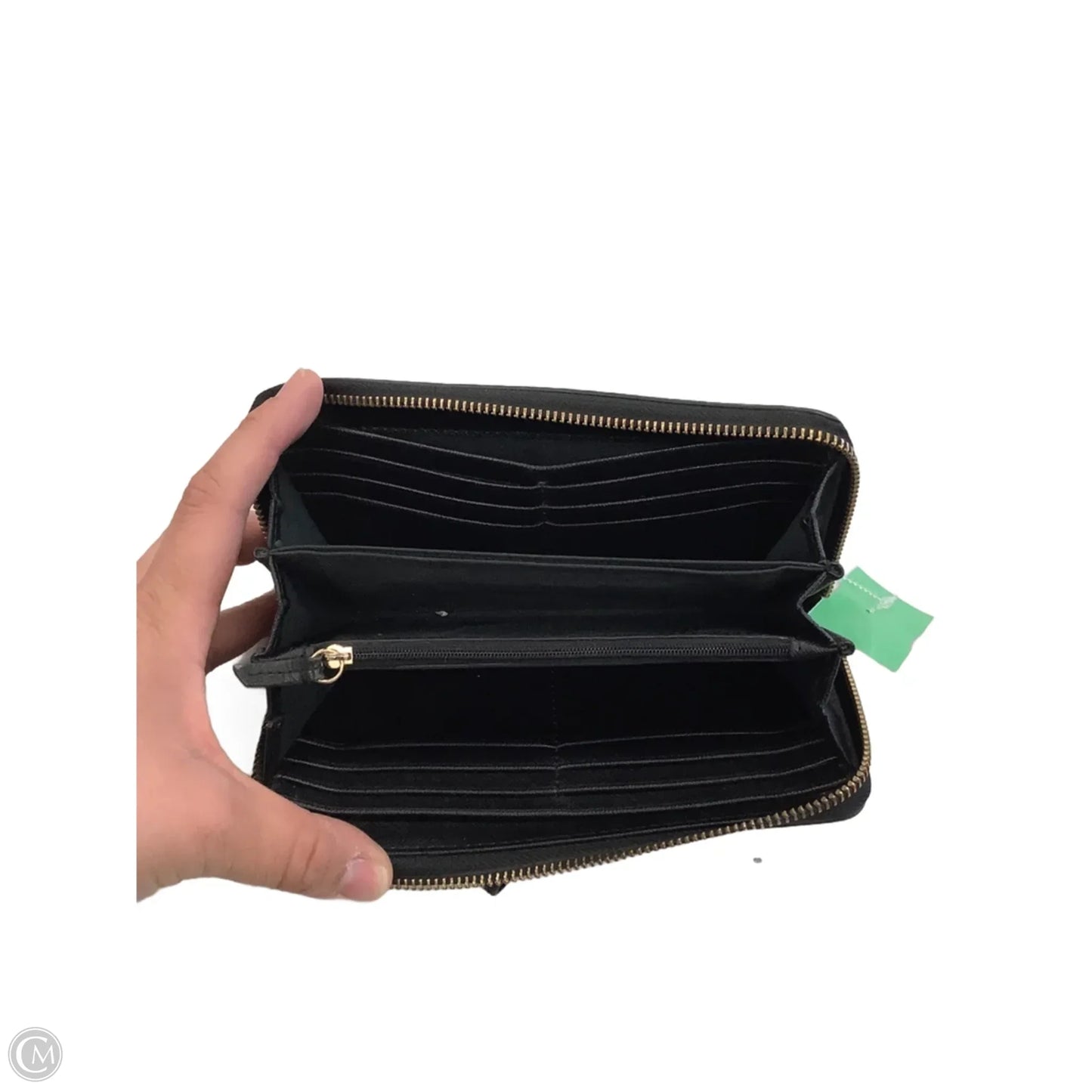 Wallet Leather By Fossil, Size: Medium