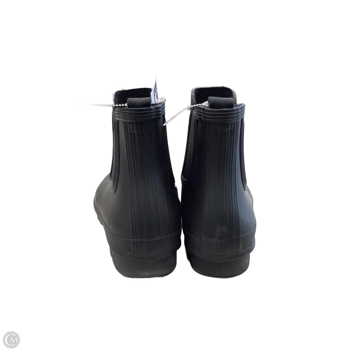 Boots Ankle Flats By Hunter In Black, Size: 9