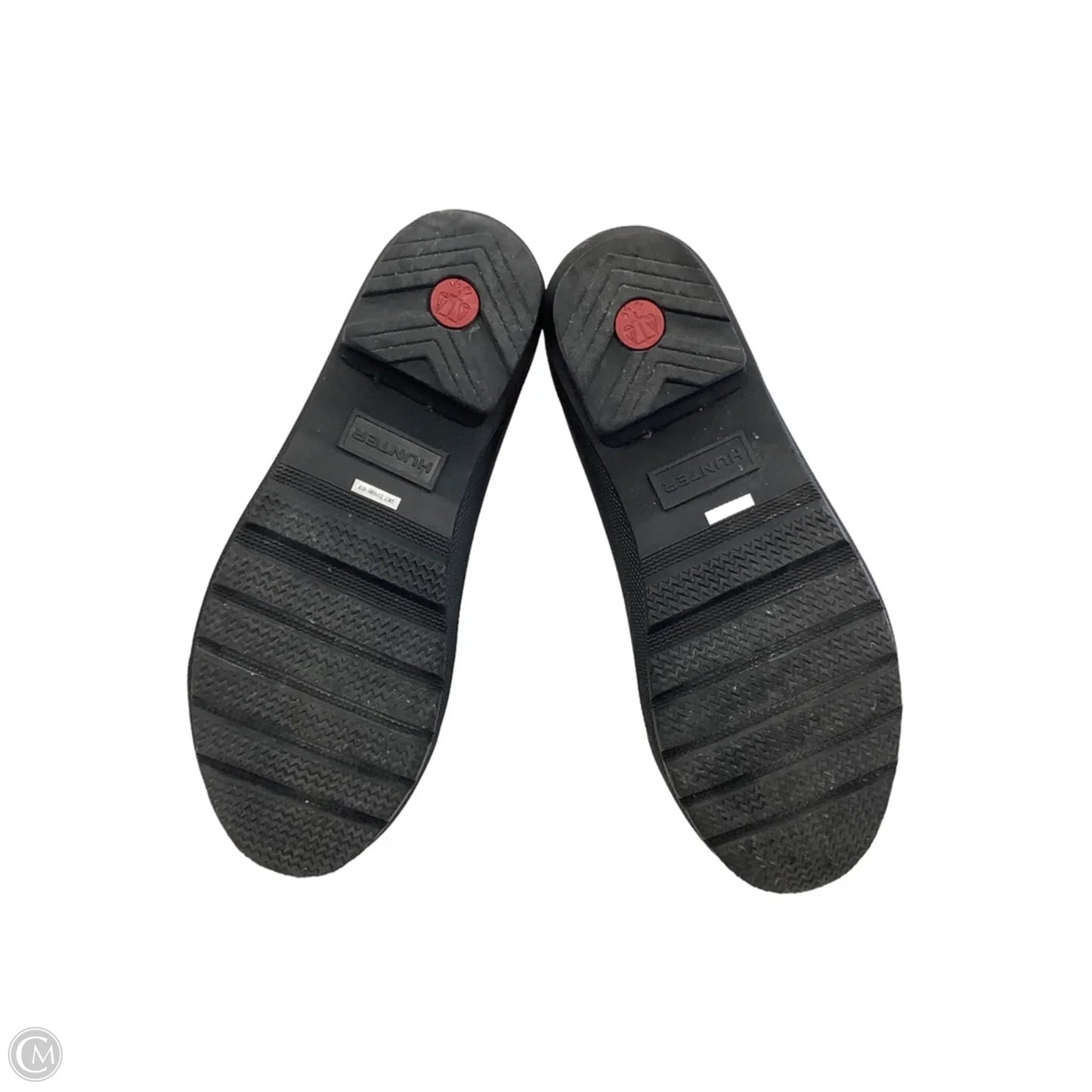 Boots Ankle Flats By Hunter In Black, Size: 9