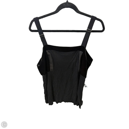 Top Sleeveless By Simply Vera In Black, Size: Xl