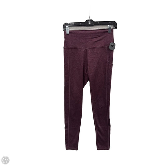 Athletic Leggings By Aerie In Purple, Size: M