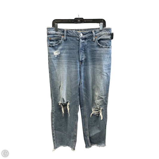 Jeans Straight By Kut In Blue Denim, Size: 12