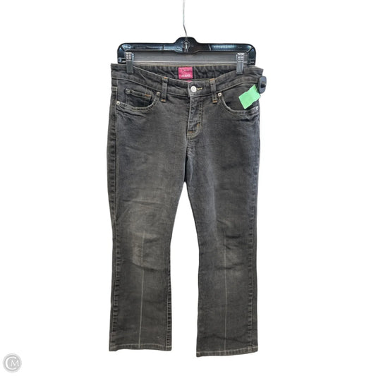Jeans Straight By Limited In Grey Denim, Size: 6