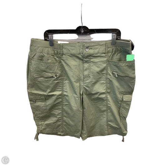 Shorts By Style And Company In Green, Size: 16