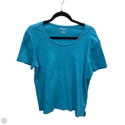 Top Short Sleeve Basic By White Stag In Blue, Size: Xl