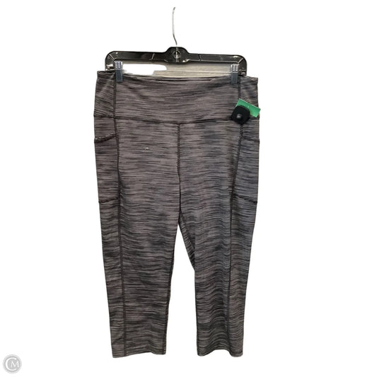 Athletic Leggings By Tek Gear In Grey, Size: 1x