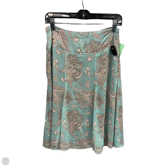 Skirt Midi By East 5th In Green, Size: 6