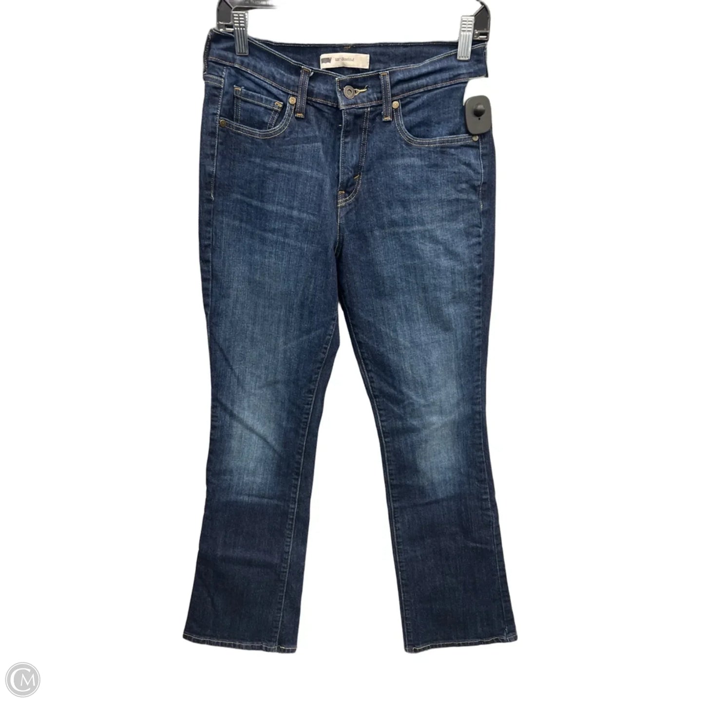 Jeans Boot Cut By Levis In Blue Denim, Size: 6