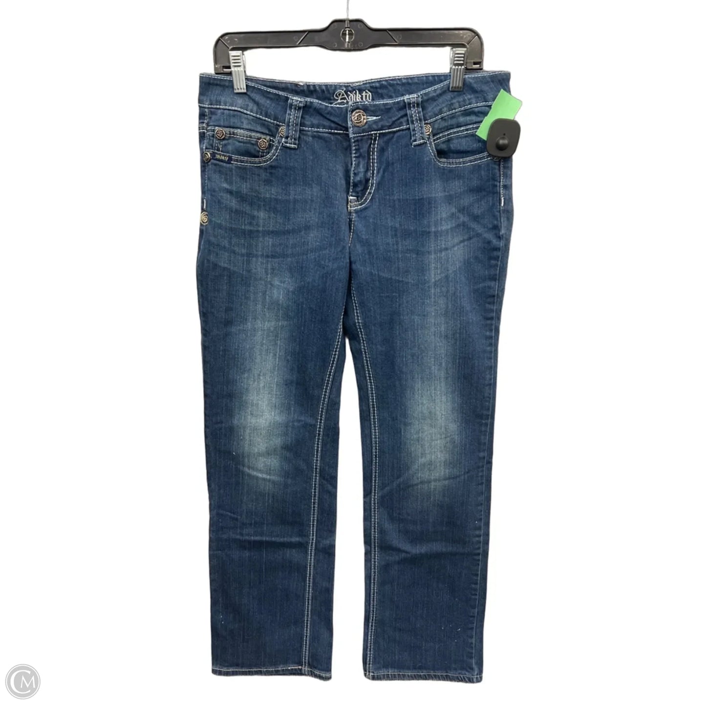 Jeans Straight By Clothes Mentor In Blue Denim, Size: 6