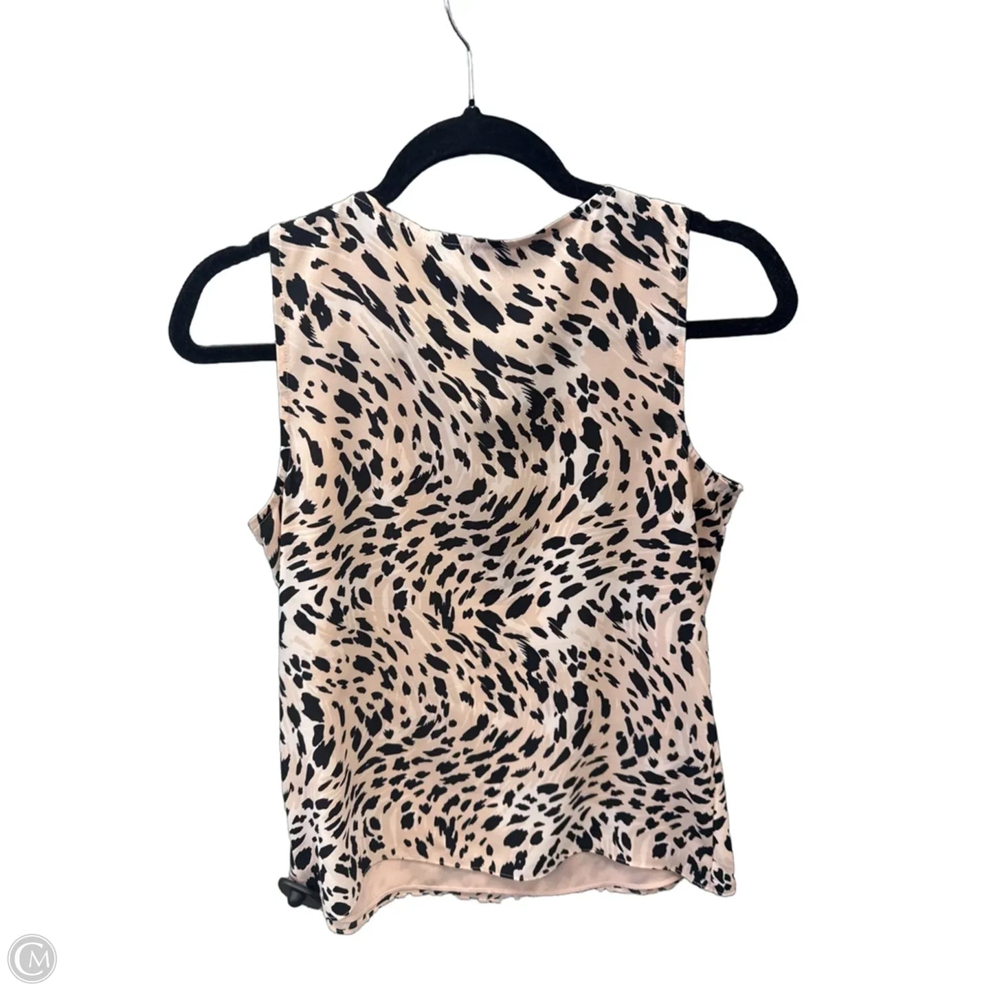 Top Sleeveless By Nine West Apparel In Animal Print, Size: Xs