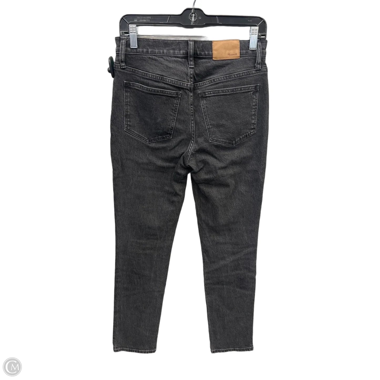 Jeans Skinny By Madewell In Black Denim, Size: 2